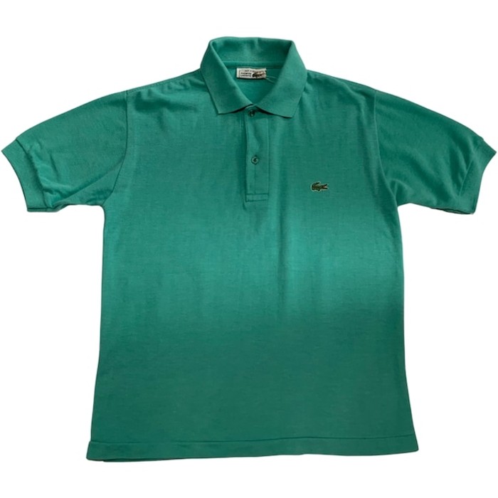Chemise Lacoste Polo Tee Turquoise Blue | Vintage.City 古着屋、古着コーデ情報を発信