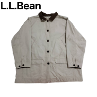 L.L.Bean　ハンティングジャケット カバーオール　ベージュ　薄茶　綿 | Vintage.City ヴィンテージ 古着