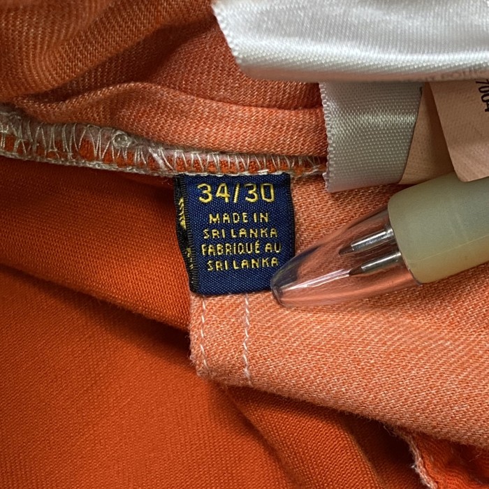 【W34×L30】Polo Ralph Lauren   コットンパンツ　刺繍ロ | Vintage.City 古着屋、古着コーデ情報を発信
