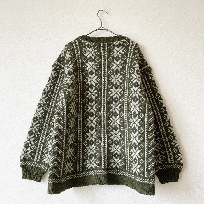 nordic knit cardigan ノルディック柄 ニットカーディガン セ | Vintage.City 빈티지숍, 빈티지 코디 정보