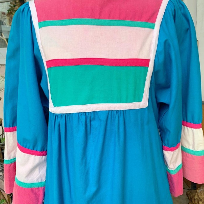 70's パッチワークドレス | Vintage.City 古着屋、古着コーデ情報を発信