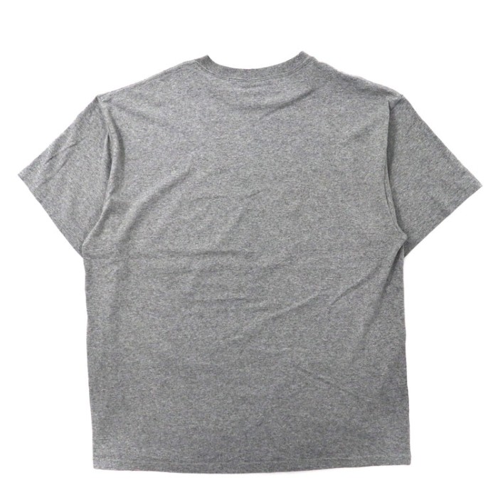 STUSSY ビッグサイズ プリントTシャツ XL グレー メキシコ製 | Vintage.City 古着屋、古着コーデ情報を発信