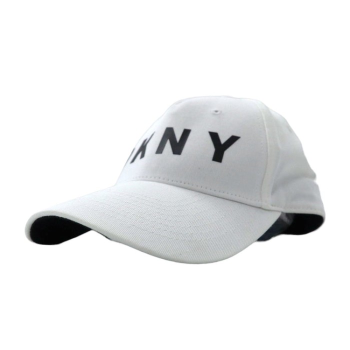 DKNY ロゴキャップ F ホワイト コットン CLASSIC LOGO CAP | Vintage.City 古着屋、古着コーデ情報を発信