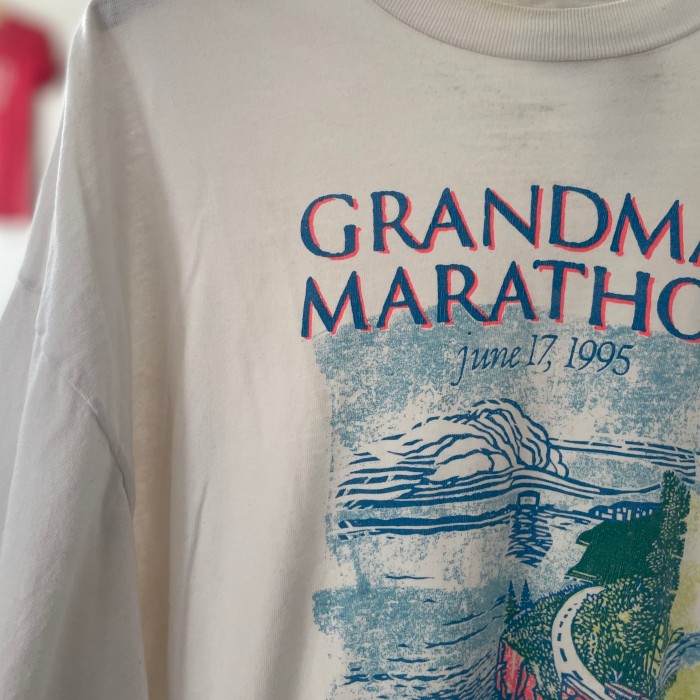90's GRANMA'S MARATHON Tシャツ | Vintage.City 빈티지숍, 빈티지 코디 정보