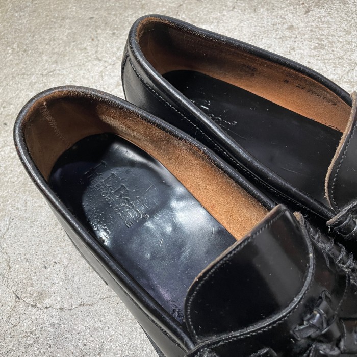 『送料無料』LLBean タッセルローファー　黒　革靴　US9.5D スリッポン | Vintage.City Vintage Shops, Vintage Fashion Trends