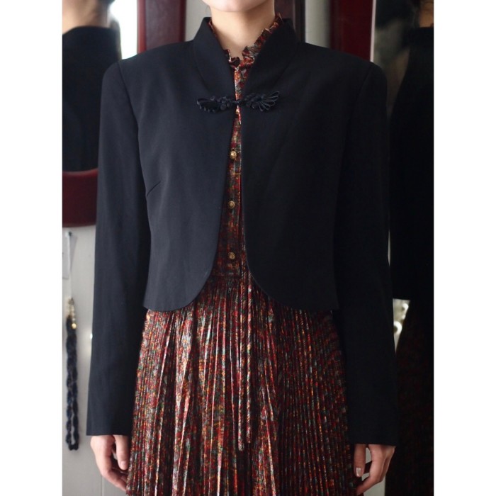 China jacket / black チャイナジャケット | Vintage.City Vintage Shops, Vintage Fashion Trends