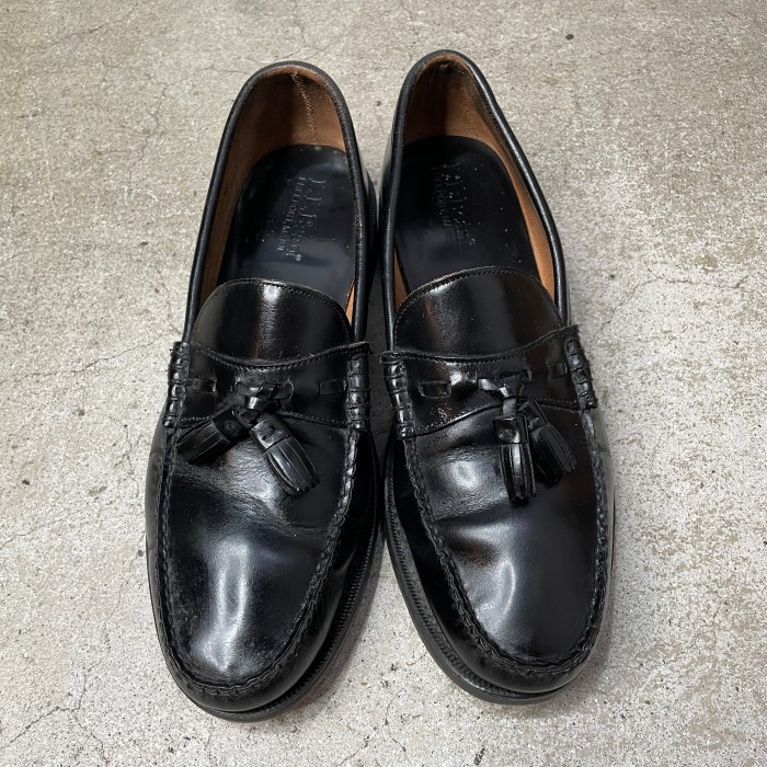 『送料無料』LLBean タッセルローファー　黒　革靴　US9.5D スリッポン | Vintage.City 빈티지숍, 빈티지 코디 정보