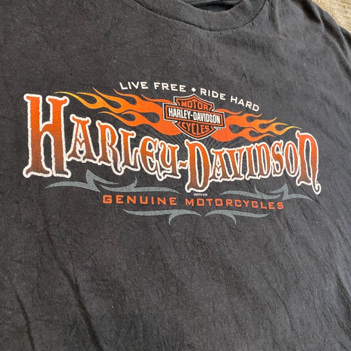 USED ハーレーダビッドソン Tシャツ 2XL ブラック | Vintage.City 빈티지숍, 빈티지 코디 정보