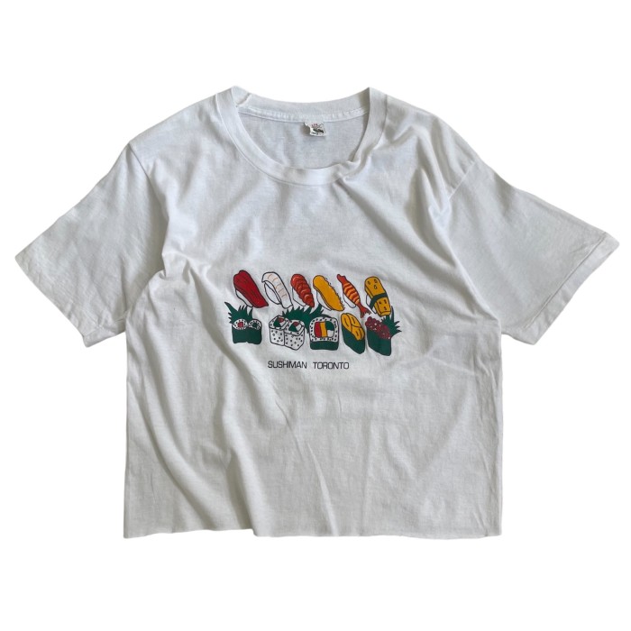 1990's FRUIT OF THE ROOM / ''SUSHI'' tee | Vintage.City 古着屋、古着コーデ情報を発信