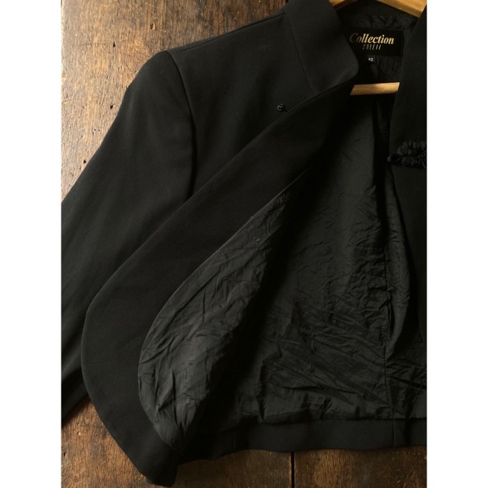 China jacket / black チャイナジャケット | Vintage.City 빈티지숍, 빈티지 코디 정보