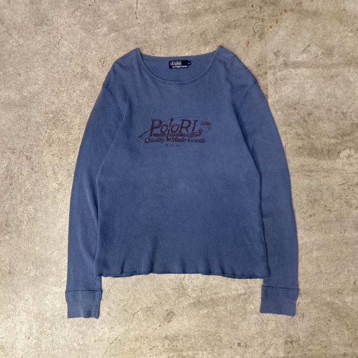 ''Polo by Ralph Lauren'' Thermal Shirt | Vintage.City 古着屋、古着コーデ情報を発信