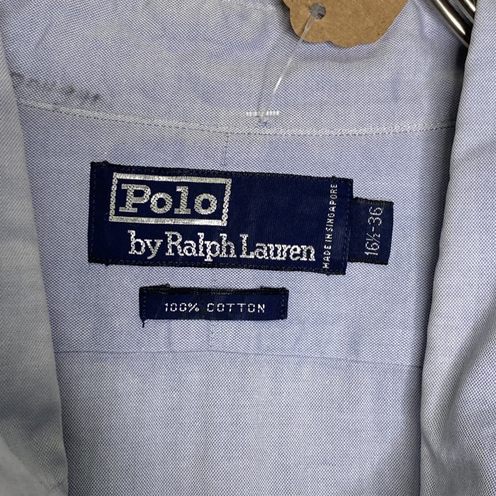 POLO byRALPH LAUREN   長袖シャツ　XL　刺繍ロゴ　 | Vintage.City 古着屋、古着コーデ情報を発信