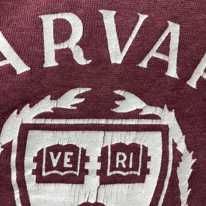 80s burgundy HARVARD college sweat | Vintage.City 古着屋、古着コーデ情報を発信