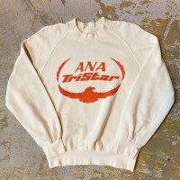 70-80s ANA Tristar printed sweat | Vintage.City ヴィンテージ 古着