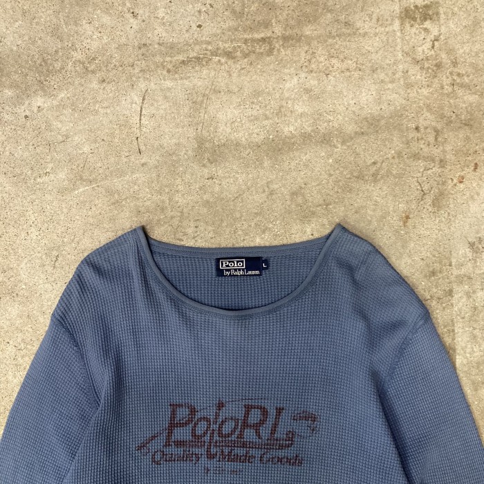 ''Polo by Ralph Lauren'' Thermal Shirt | Vintage.City 빈티지숍, 빈티지 코디 정보