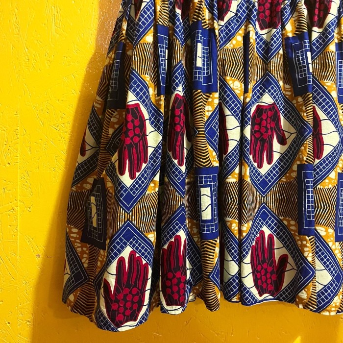 African Batik mini dress/2202 | Vintage.City Vintage Shops, Vintage Fashion Trends