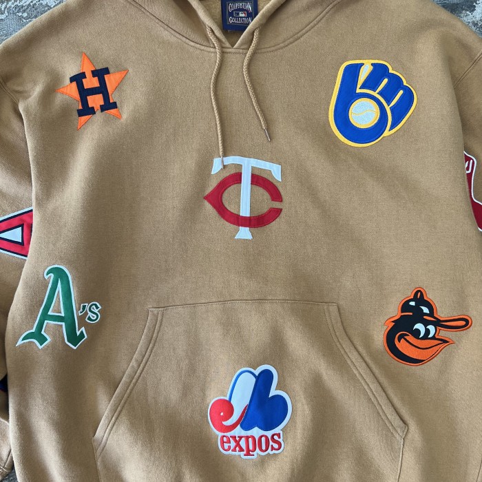 90's cooperstown collection hoodie fc307 | Vintage.City 빈티지숍, 빈티지 코디 정보