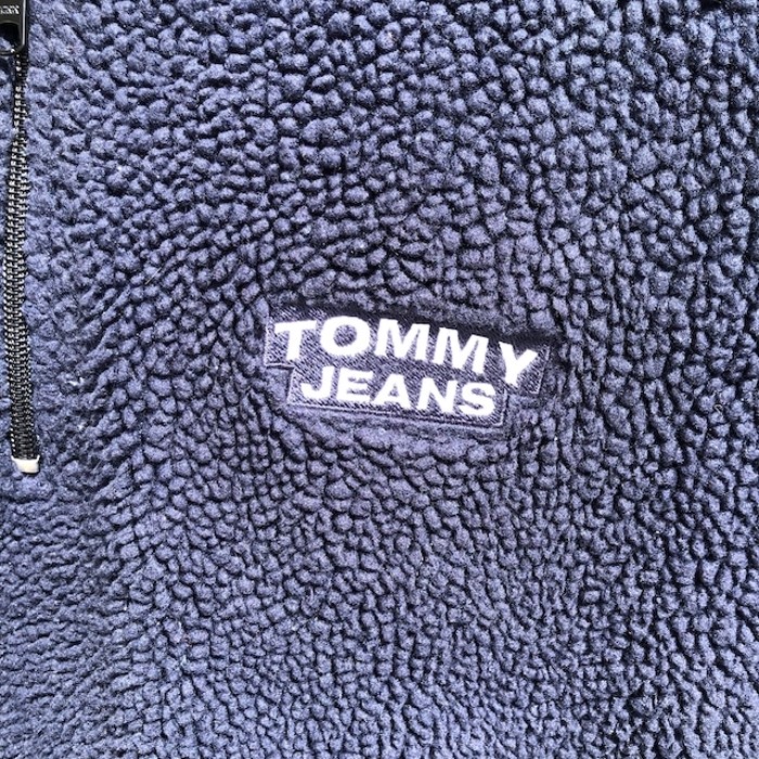 90s トミーヒルフィガー トミージーンズ フリースジャケット ハーフジップ | Vintage.City 古着屋、古着コーデ情報を発信