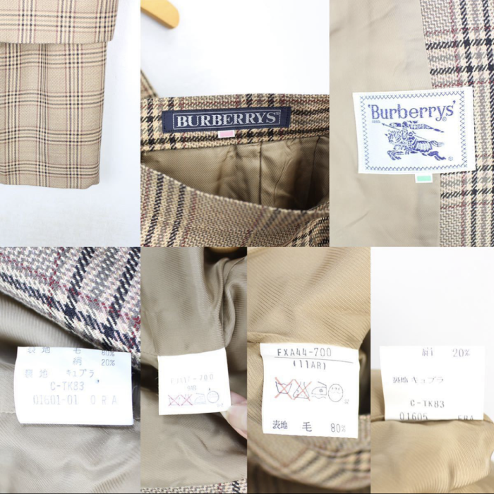 BURBERRYS バーバリーズチェック柄ウールセットアップ | Vintage.City 古着屋、古着コーデ情報を発信