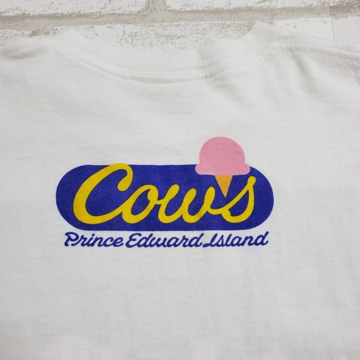 Caws カナダ製　ヴィンテージロゴプリントTシャツ　白　牛　Lサイズ　 | Vintage.City 빈티지숍, 빈티지 코디 정보