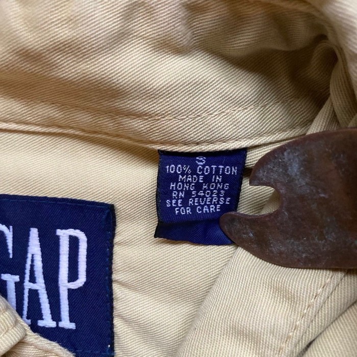OLD GAP L/S shirt | Vintage.City 古着屋、古着コーデ情報を発信
