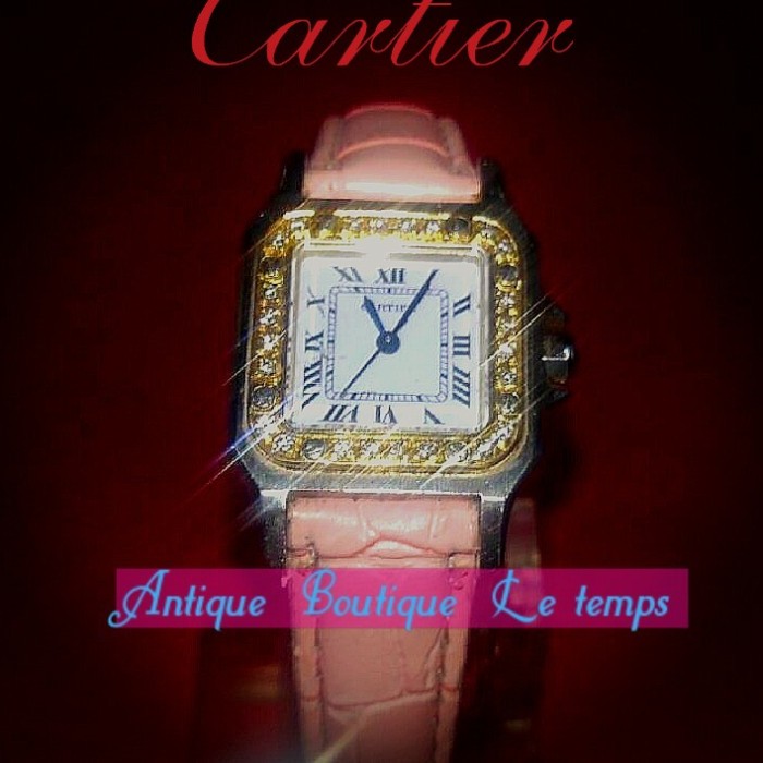 Cartier　santos vintage diamond | Vintage.City 古着屋、古着コーデ情報を発信