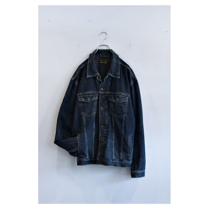 EURO “Wrangler” Loose Denim Jacket | Vintage.City 古着屋、古着コーデ情報を発信