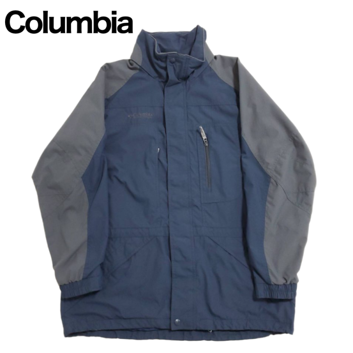 Columbia(コロンビア) マウンテンジャケット ナイロン100％ ネイビー ...