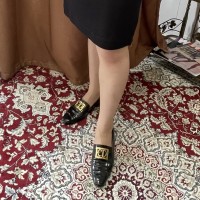 Christian Dior Loafer CD Black/Gold | Vintage.City 古着屋、古着コーデ情報を発信