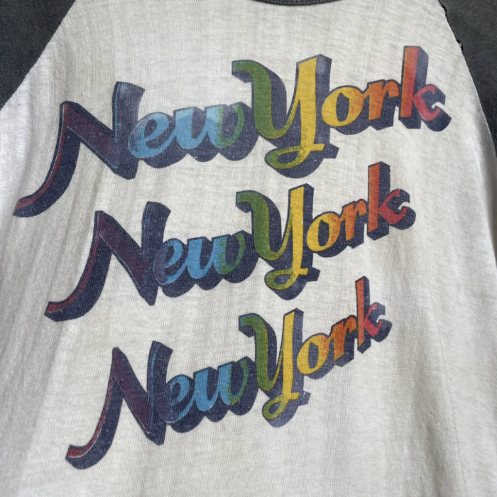 古着 70s vintage unknown ラグランTシャツ NewYork | Vintage.City