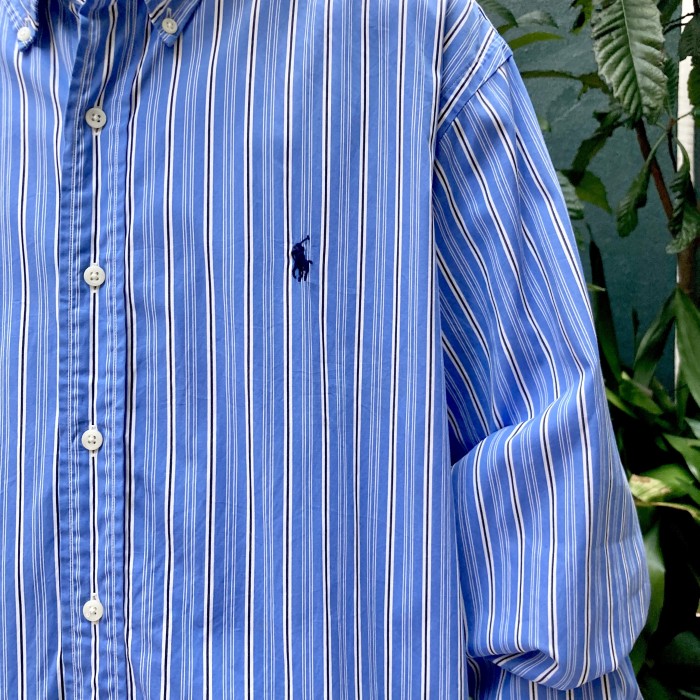 Ralph Lauren Big Size Stripe Shirt | Vintage.City 빈티지숍, 빈티지 코디 정보