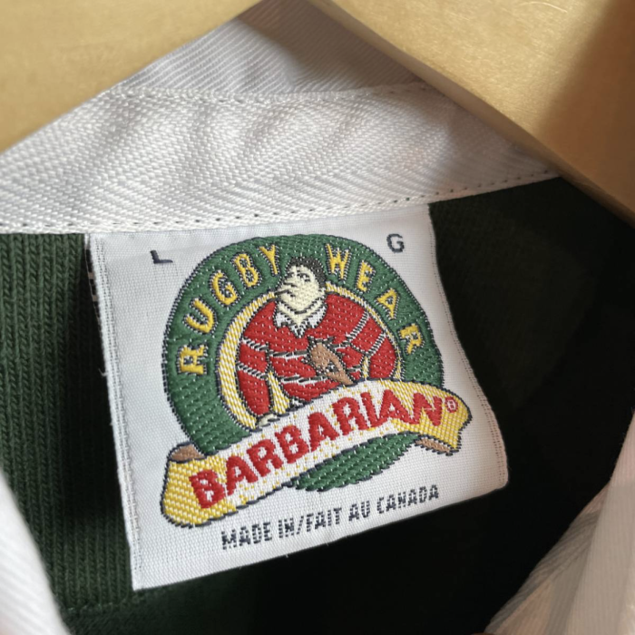 古着 90s カナダ製 BARBARIAN ラガーシャツ 長袖 バーバリアン | Vintage.City 古着屋、古着コーデ情報を発信