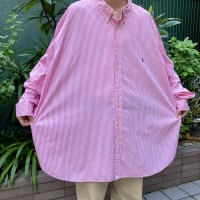 Ralph Lauren Big Size Stripe Shirt | Vintage.City ヴィンテージ 古着