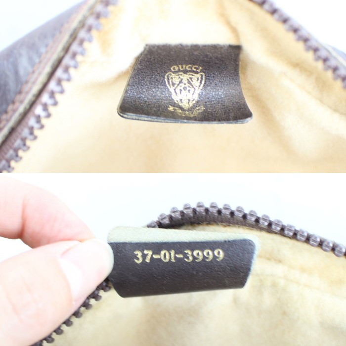 GUCCI オールドグッチ半月型ロゴレザーショルダーバッグ | Vintage.City 古着屋、古着コーデ情報を発信