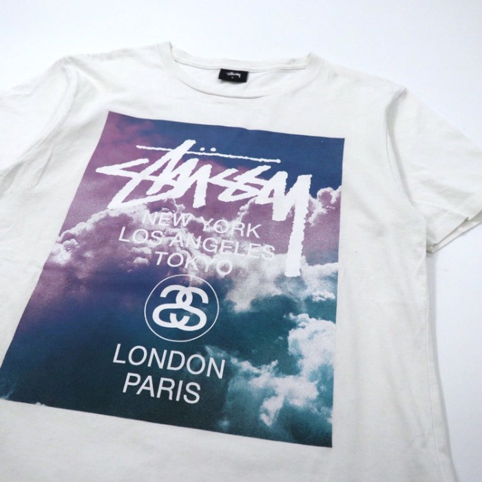 STUSSY ロゴプリントTシャツ ワールドツアー WORLD TOUR | Vintage.City 古着屋、古着コーデ情報を発信