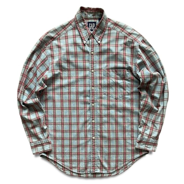 OLD GAP L/S B.D shirt | Vintage.City 古着屋、古着コーデ情報を発信