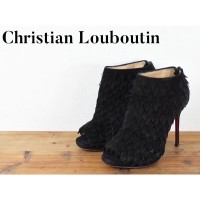 Christian Louboutin レディース ハイヒール ブーティ 黒 | Vintage.City 빈티지숍, 빈티지 코디 정보