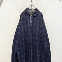 “TOMMY HILFIGER” L/S  Check Polo Shirt | Vintage.City ヴィンテージ 古着