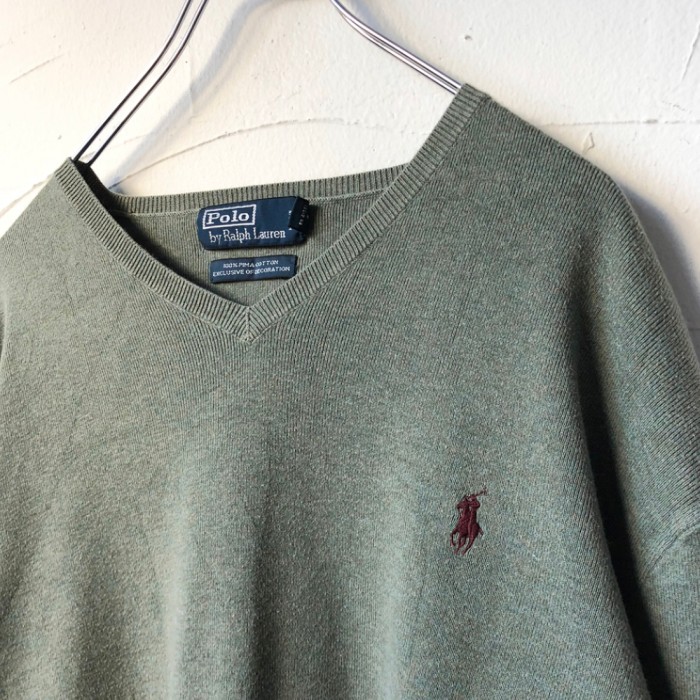 "Polo by Ralph Lauren" cotton knit | Vintage.City 빈티지숍, 빈티지 코디 정보
