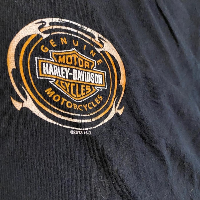 USED ハーレーダビッドソン Tシャツ 2XL ブラック | Vintage.City 빈티지숍, 빈티지 코디 정보