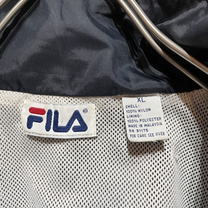 1990's "FILA" Switching Nylon Jacket | Vintage.City 古着屋、古着コーデ情報を発信