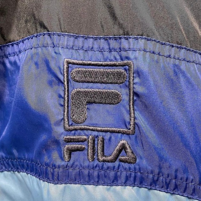 1990's "FILA" Switching Nylon Jacket | Vintage.City 古着屋、古着コーデ情報を発信