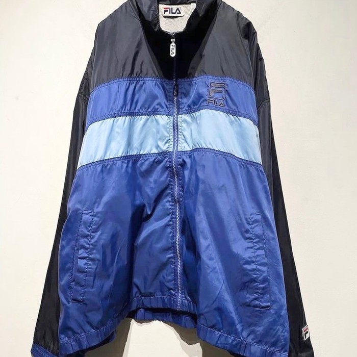 1990's "FILA" Switching Nylon Jacket | Vintage.City 빈티지숍, 빈티지 코디 정보
