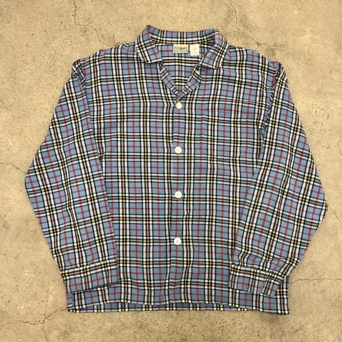 90s L.L.bean/pajama shirt/M/パジャマシャツ | Vintage.City 빈티지숍, 빈티지 코디 정보