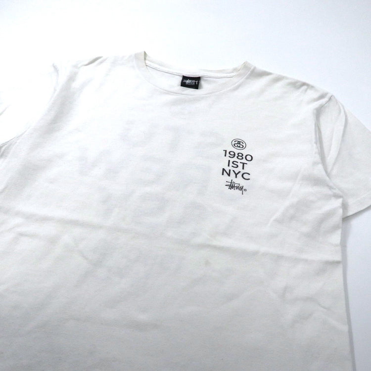 STUSSY ロゴプリントTシャツ シャネルロゴ 1980 IST NYC T