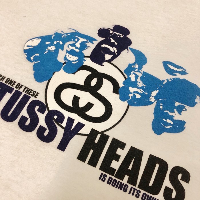 00s OLD STUSSY/STUSSY HEADS Tee/USA製 | Vintage.City 빈티지숍, 빈티지 코디 정보