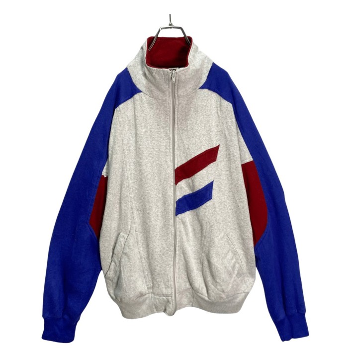 80-90s zip-up sweat track jacket | Vintage.City Vintage Shops, Vintage Fashion Trends