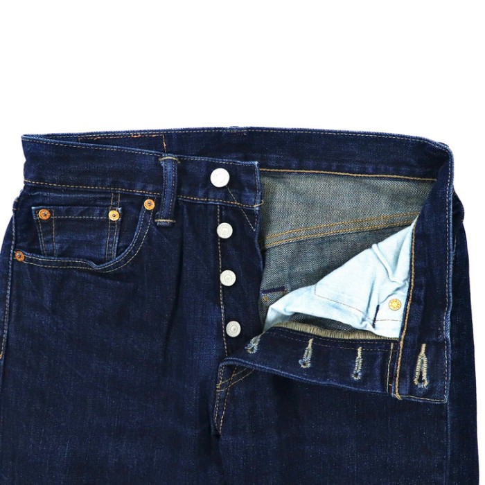 LEVI'S デニムパンツ 28 ブルー 濃紺 リジッドデニム 501 | Vintage.City 古着屋、古着コーデ情報を発信