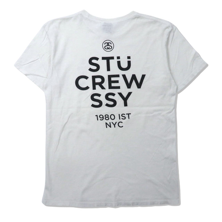 STUSSY ロゴプリントTシャツ シャネルロゴ 1980 IST NYC T