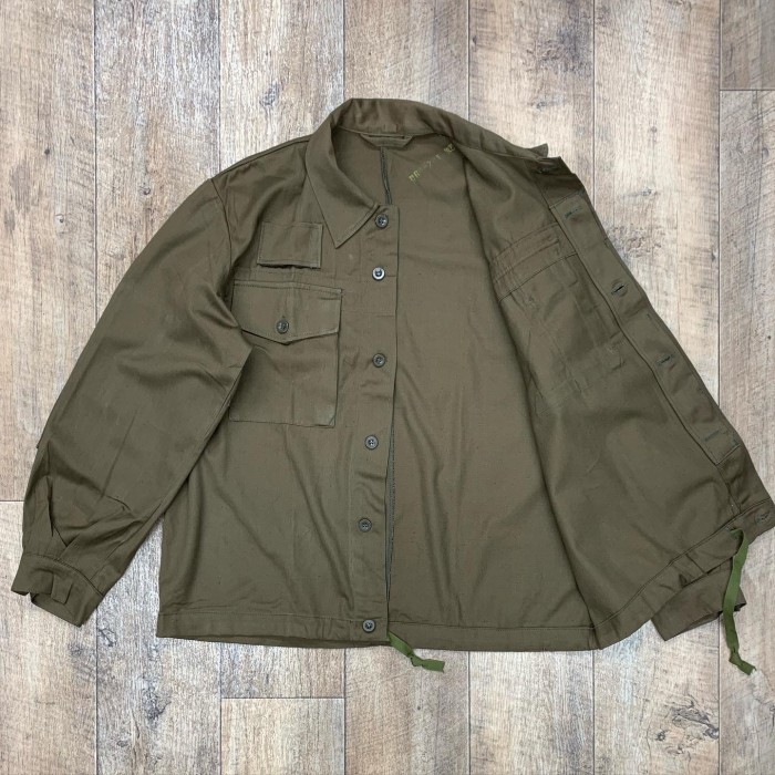 80'S チェコ軍 胸ポケット付き コットン ワークジャケット BROWN | Vintage.City 古着屋、古着コーデ情報を発信